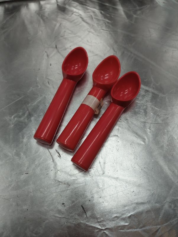 Photo 1 of 3 Pack - Red - Ice Cream Scoopers