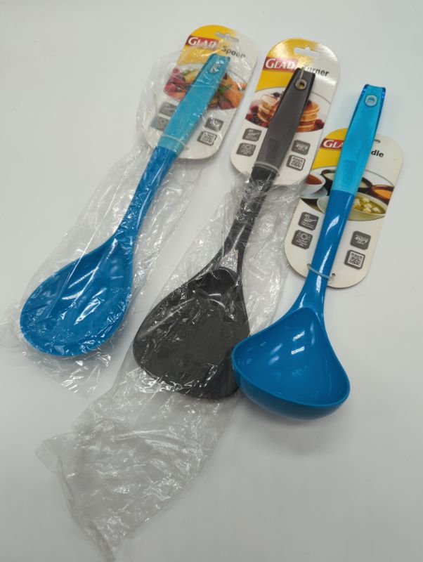 Photo 1 of 3 PCS - Variety Colors - Glad Kitchen Utensils