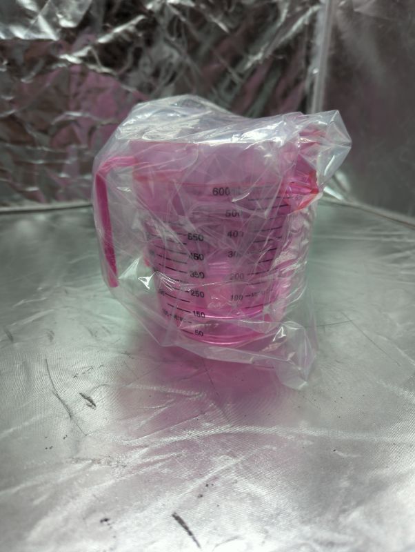 Photo 2 of 2 Pack - Clear Pink, 2.5C Measuring Cups