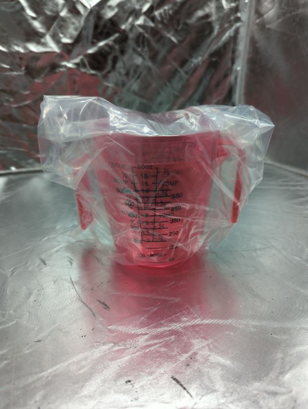 Photo 2 of 2 Pack - Clear Red, 2.5C Measuring Cups
