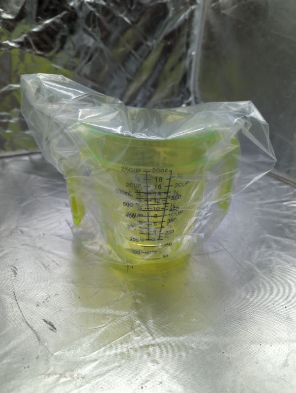 Photo 2 of 2 Pack - Clear Green, 2.5C Measuring Cups