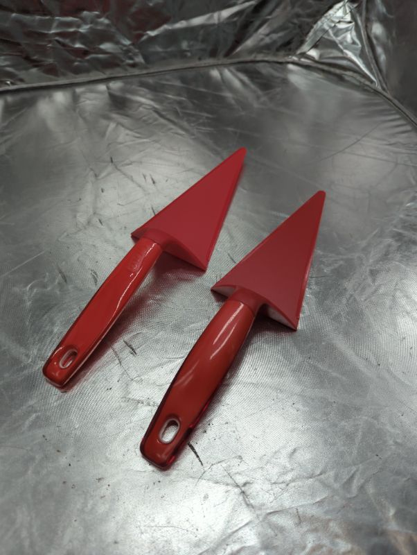 Photo 1 of 2 Pack - GLAD - Heavy Duty Cake Servers - RED