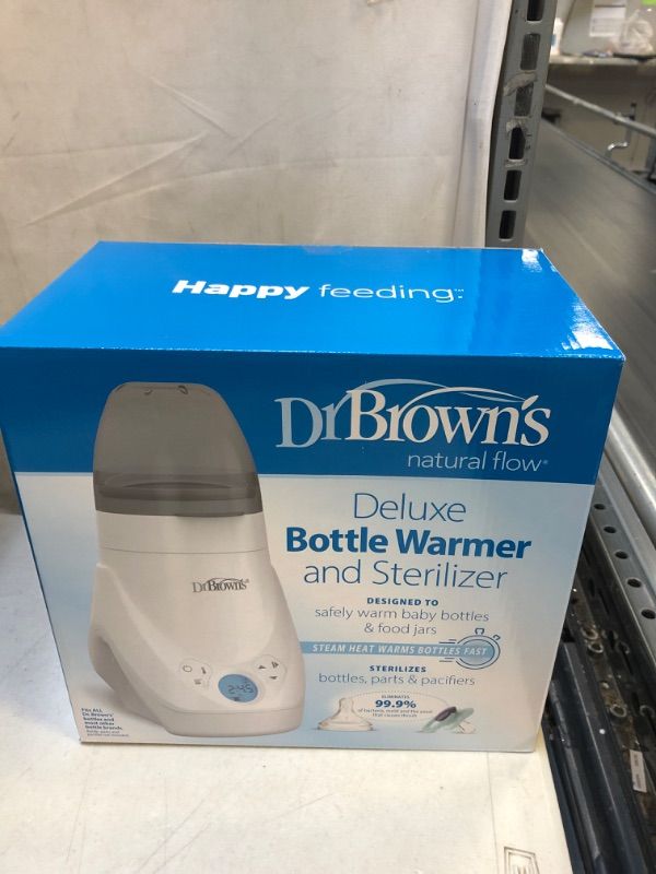 Photo 2 of Dr Browns Deluxe Bottle Warmer and Sterilizer
FACTORY SEALED