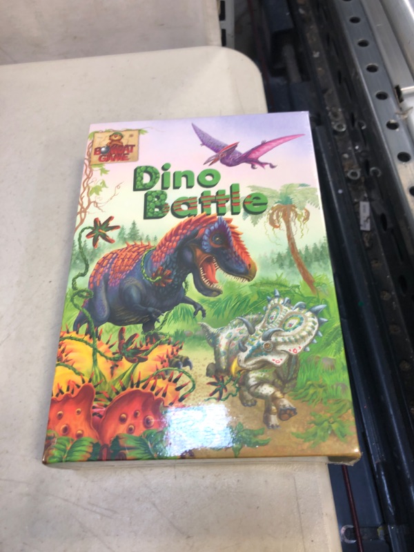 Photo 2 of Dino Battle - Dinosaur Games for Kids 7 and Up. Logic Family Board Game for 2-4 Players. Line up a Row of Animals and Plants Fastest. Magnetic Tiles. Promotes Strategy, Creativity Skills
FACTORY SEALED