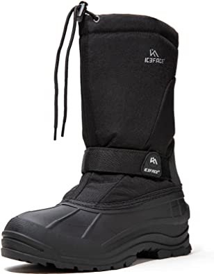 Photo 1 of GEMYSE Men's Insulated Waterproof Winter Snow Boot Hiking Cold Werther Outdoor Tall Boots
SIZE 12
