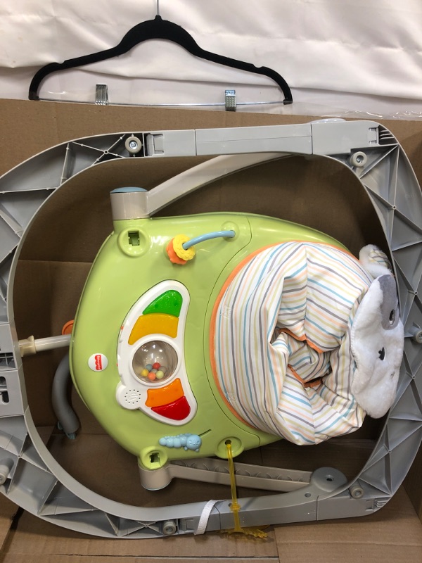 Photo 3 of Fisher-Price Jumperoo Baby Bouncer and Activity Center with Lights and Sounds, Sweet Snugapuppy SpaceSaver [Amazon Exclusive]
