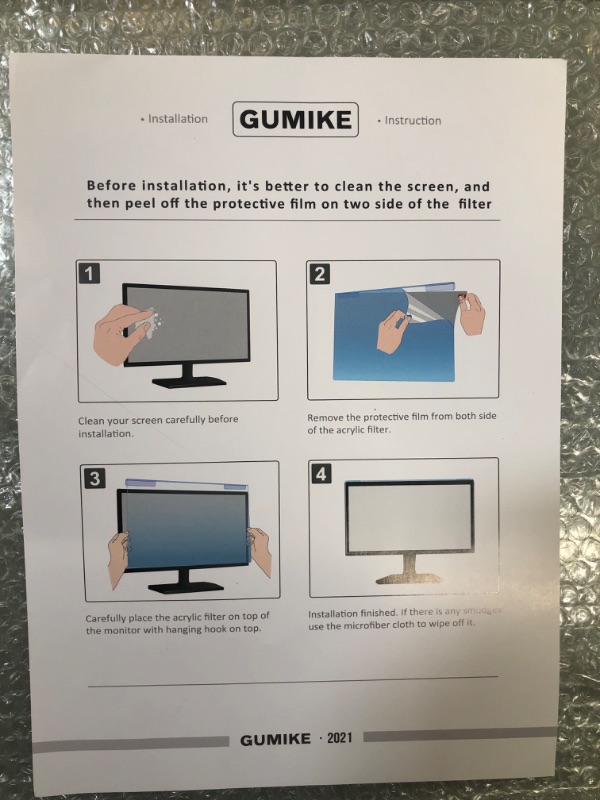 Photo 1 of GUMIKE - SCREEN PROTECTIVE PANEL 