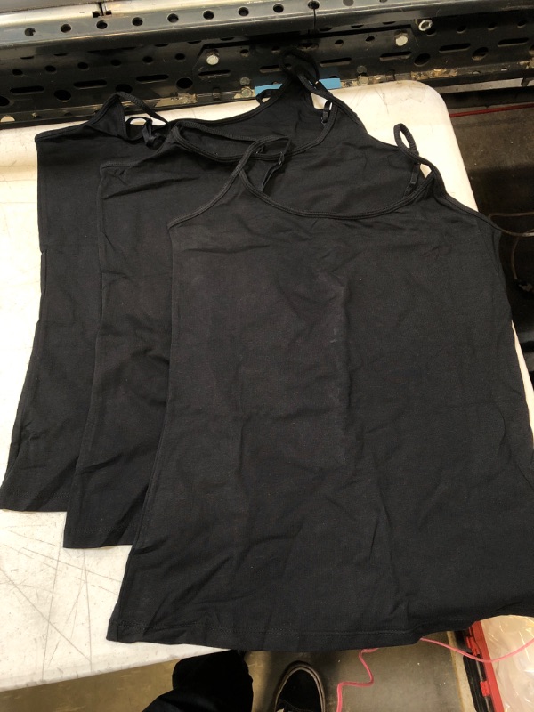 Photo 1 of 3 Pack Black Tank Tops M 