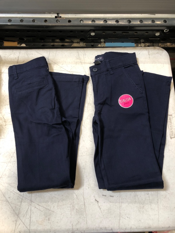 Photo 1 of 2 Pack Childrens Navy Pants 10 Slim 