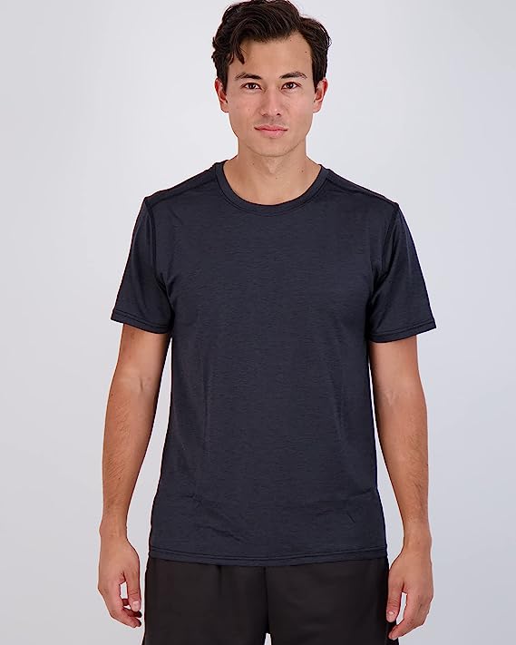 Photo 1 of 4 Pack: Men’s Dry-Fit Moisture Wicking Active Athletic Performance Crew T-Shirt-- Size Small 
