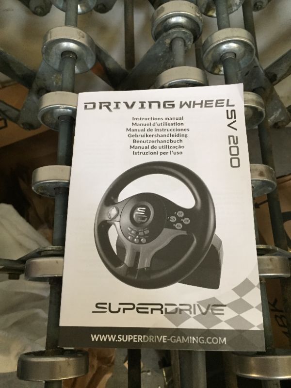 Photo 1 of DRIVING WHEEL SV 200
SWITCH//XBOX//PS4