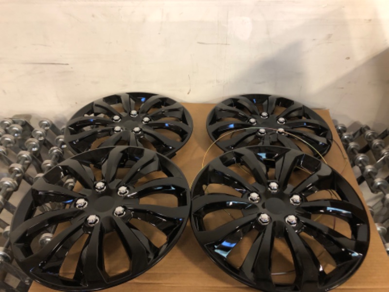 Photo 1 of 18 inch Wheel Covers (Set of 4) Hub Caps for 18in Wheels Rim Cover-Car Accessories