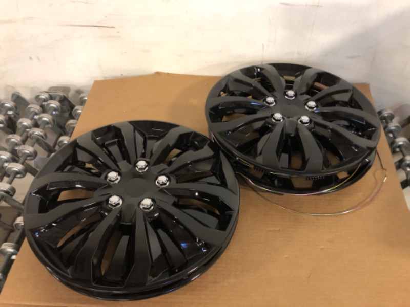 Photo 1 of 18 inch Wheel Covers (Set of 4) Hub Caps for 18in Wheels Rim Cover-Car Accessories