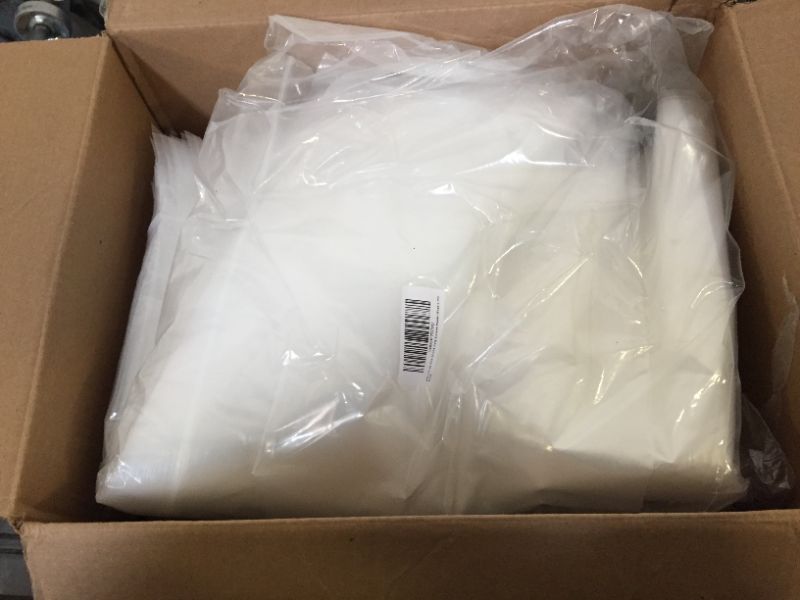 Photo 2 of AM-Ink 50-Pcs 20x24 Poly Self Sealing Storage Reclosable Resealable Clear Plastic Bags 2 MIL