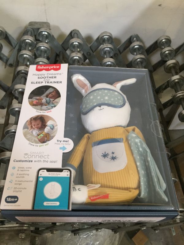 Photo 2 of Fisher-Price Hoppy Dreams Plush Soother & Sleep Trainer