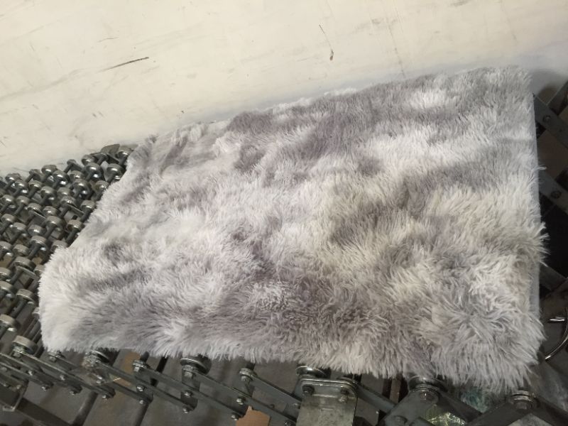 Photo 1 of GREY LONG HAIR RUG
24LX36W INCHES