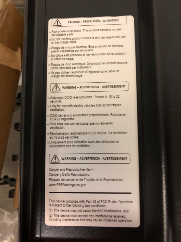 Photo 4 of ClipperCreek Level 2 EV Charger, Safety Certified, 40 Amp, 240v, Hardwired, 25ft Cable, J1772, Compatible with All Electric Vehicles, HCS-50 Home Electric Car Charging Station by Enphase Hardwired 40 Amp