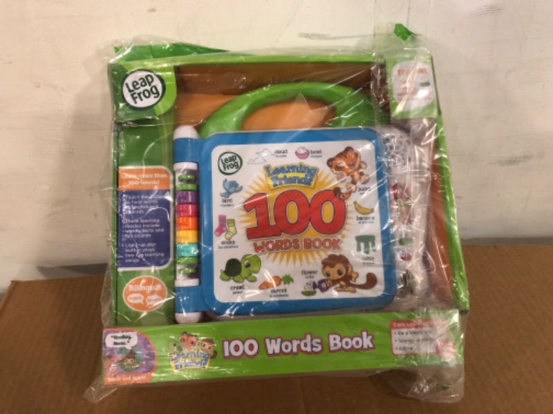 Photo 2 of LeapFrog Learning Friends 100 Words Book Learning Friends Standard Packaging