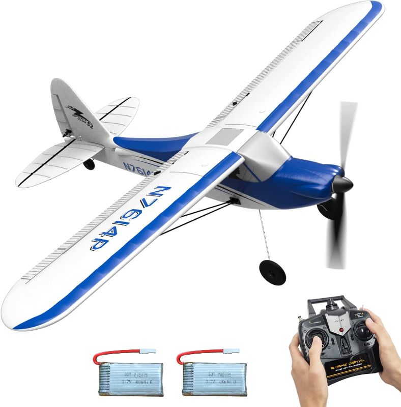 Photo 1 of 
VOLANTEXRC RC Plane 4-CH Control with Aileron RC Aircraft Plane Ready to Fly with 6-axis Stabilizer System One-Key Aerobatic Perfect for Beginner Practice...