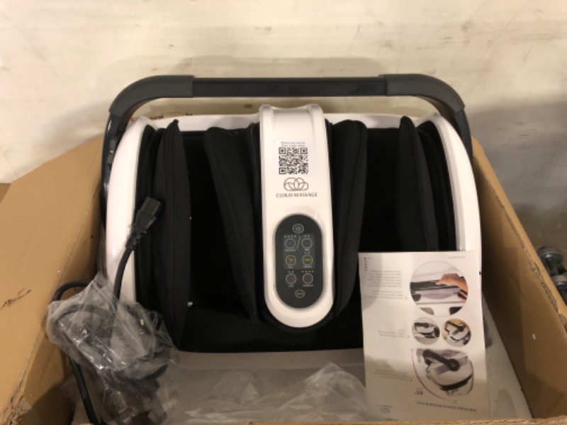 Photo 2 of Cloud Massage Shiatsu Foot Massager Machine - Increases Blood Flow Circulation, Deep Kneading, with Heat Therapy - Deep Tissue, Plantar Fasciitis, Diabetics, Neuropathy (with Remote)