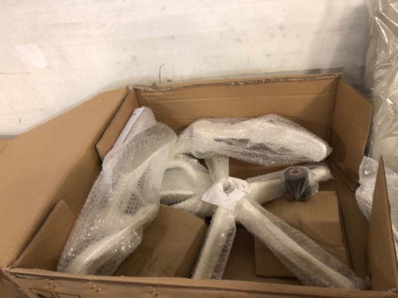 Photo 1 of Monhey Ergonomic Office Chair Office Chair with Lumbar Support & Headrest & Flip-up Arms Height Adjustable Rocking Home Office Desk Chairs Swivel High Back Computer Chair Warm Taupe Mesh Study Chair Warm Taupe With Headrest Modern