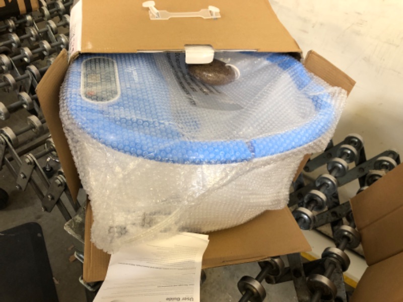 Photo 1 of Ivation Foot Spa Massager - Heated Bath, Automatic Massage Rollers, Vibration, Bubbles, Digital Adjustable Temperature Control, 3 Pedicure Attachments