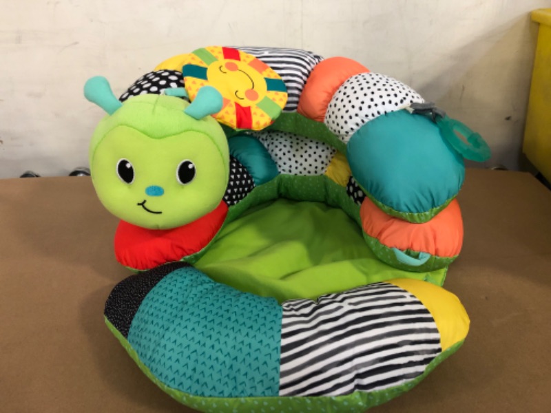 Photo 1 of Infantino Prop-A-Pillar Tummy Time & Seated Support - Pillow Support for Newborn and Older Babies, with Detachable Support Pillow and Toys, 3 Piece Set (Pack of 1)