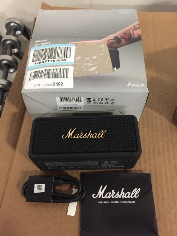 Photo 1 of MINI MARSHALL SPEAKER