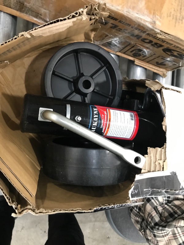 Photo 1 of Aukayne Trailer Jack with Wheel Heavy Duty 2000 LBs 12" Lift for RV Boat Anti Rust Galvanized