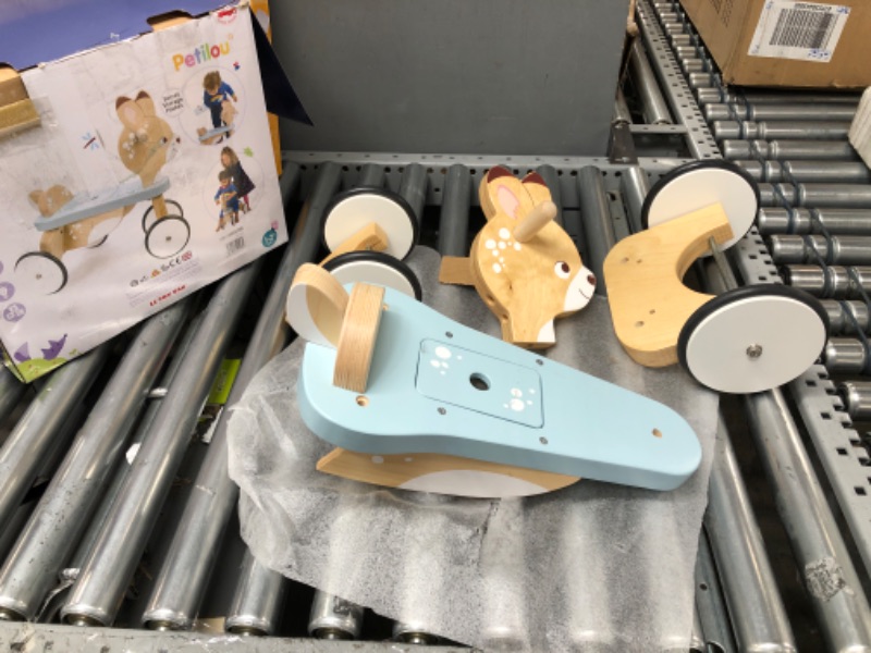 Photo 2 of **USED**
Le Toy Van - Petilou Wooden Ride On Deer Push Along Toy for Toddlers | Suitable for Boy Or Girl 1 Year Old +, Small