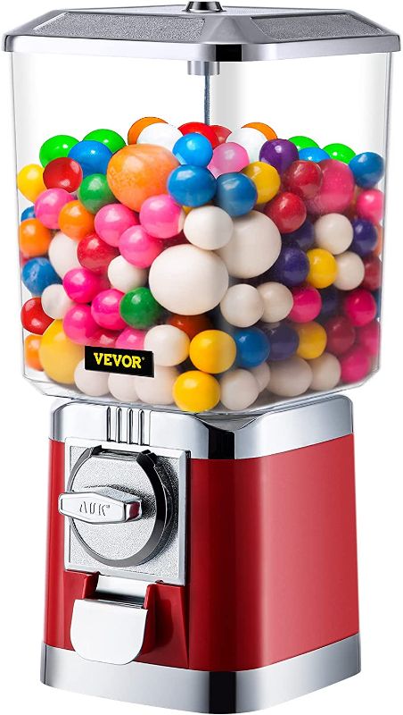 Photo 1 of *Damaged-See Photos* VEVOR Vending Machine, Classic Gumball Bank, Huge Load Capacity Candy Gumball Machine, Mini Vending Machines, Gumball Dispenser Machine for Kids, Perfect for
