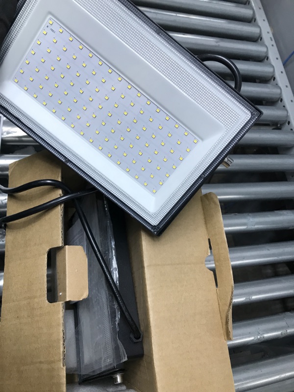 Photo 2 of *Tested* Onforu 2 Pack 100W LED Flood Light with Plug 700W Equiv, 8900Lm Super Bright LED Work Light, IP66 Waterproof Outdoor Security Lights, 6500K Daylight White Floodlight for Yard Garden Patio Playground
