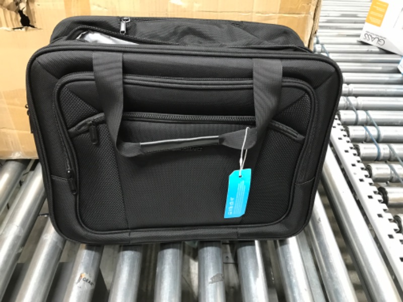 Photo 1 of BAGSMART Rolling Laptop Bag, 17.3 Inch Rolling Briefcase with Wheels for Men Women,Large Rolling Computer Bag for Work Travel School Business,Black
