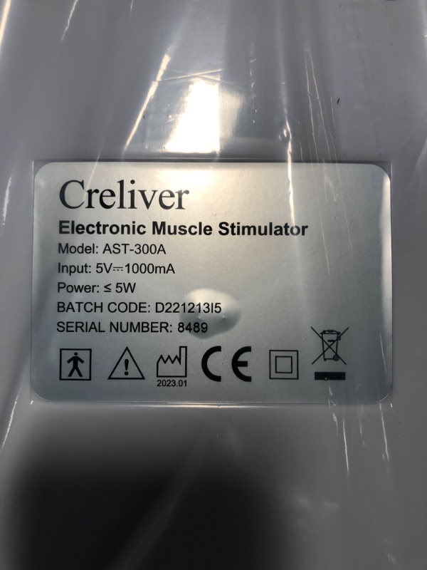 Photo 4 of Creliver Foot Circulation Plus EMS & TENS Foot Nerve Muscle Massager, Electric Foot Stimulator Improves Circulation, Feet Legs Circulation Machine Relieves Body Pains, Neuropathy (FSA or HSA Eligible)
