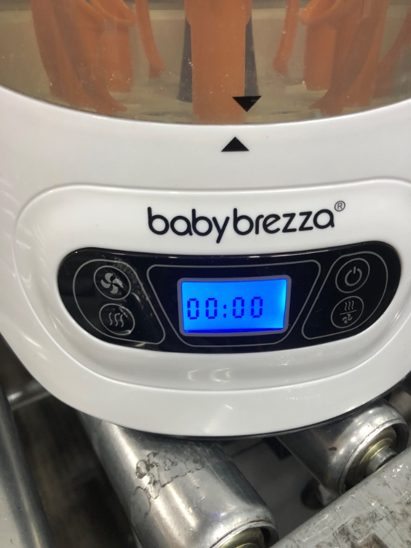 Photo 4 of Baby Brezza Baby Bottle Sterilizer and Dryer Machine – Electric Steam Sterilization - Universal Fit - Pacifiers, Glass, Plastic, and Newborn Feeding Bottles