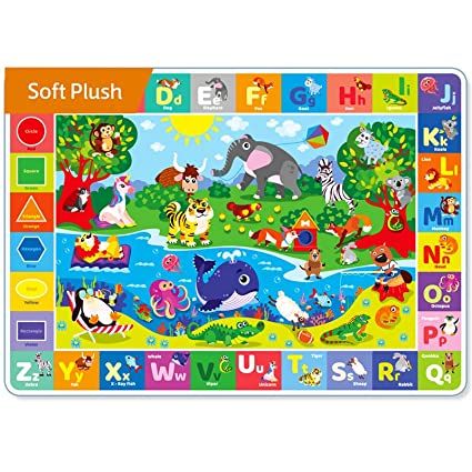 Photo 1 of Baby Play Mat,Sensory & Learning Baby Play Mat,Foldable Baby Play Mat,Play Mat for Babies Toddlers Infants Kids Play on Floor