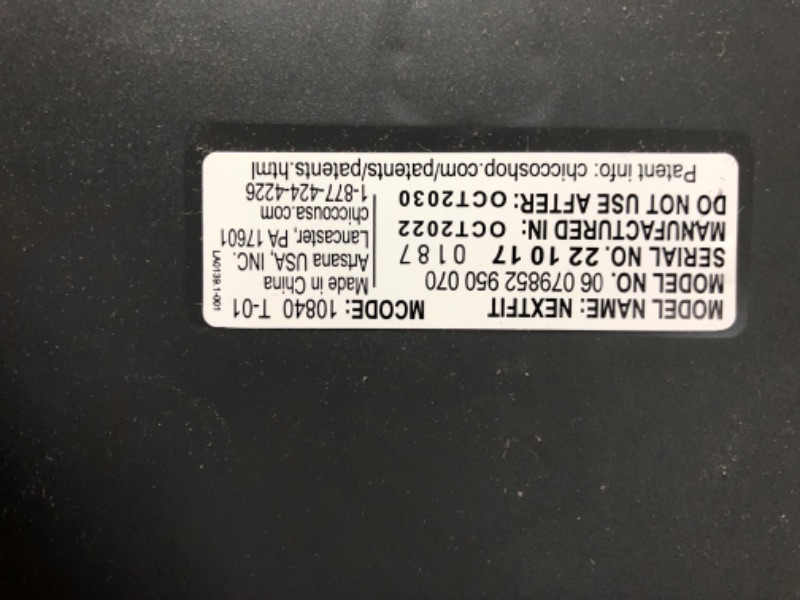 Photo 5 of Chicco NextFit Zip Convertible Car Seat | Rear-Facing Seat for Infants 12-40 lbs. | Forward-Facing Toddler Car Seat 25-65 lbs. | Baby Travel Gear | Carbon
