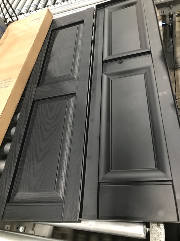 Photo 1 of 2 Black plastic shutters 