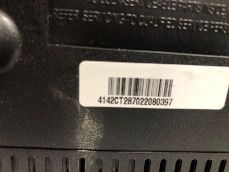 Photo 4 of 28” LED HDTV by Continu.us | CT-2860 High Definition Non-Smart Television 720p 60Hz TV, Lightweight and Slim Design, VGA/HDMI/USB Inputs, VESA Wall Mount Compatible.
