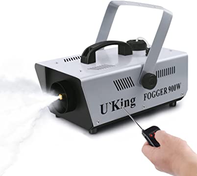 Photo 1 of ***PARTS ONLY*** Smoke Machine, HOLDLAMP Fog Machine with Wireless Remote Control, 900W and 6000CFM Fog, Fog machine is perfect for weddings, Halloween, parties and stage effects