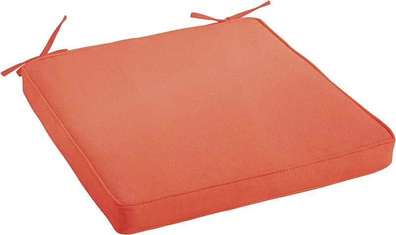 Photo 1 of **SEE NOTES**
 Favoyard Home Sunbrella Indoor/Outdoor Corded Cushion, 20", Melon Coral