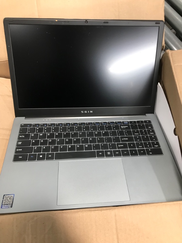 Photo 1 of SGIN Laptop 15.6 Inch, 4GB DDR4 128GB SSD Windows 11 Laptops with Intel Celeron N4020C(up to 2.8 GHz), Intel UHD Graphics 600, Mini HDMI, WiFi, Webcam, USB3.0, Bluetooth 4.2 4GB RAM 128GB SSD