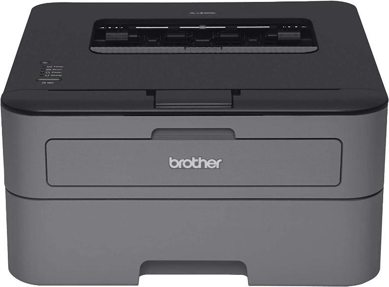 Photo 1 of USED. Brother RHL-L2300D Monochrome Laser Printer with Duplex Printing (Renewed), Grey & Black
