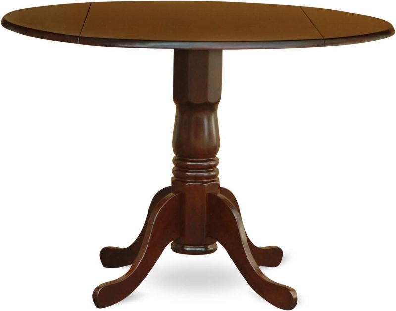 Photo 1 of **TABLE TOP NOT INCLUDED*- East West Furniture DLT-MAH-TP Dublin Table-Mahogany Table pole 