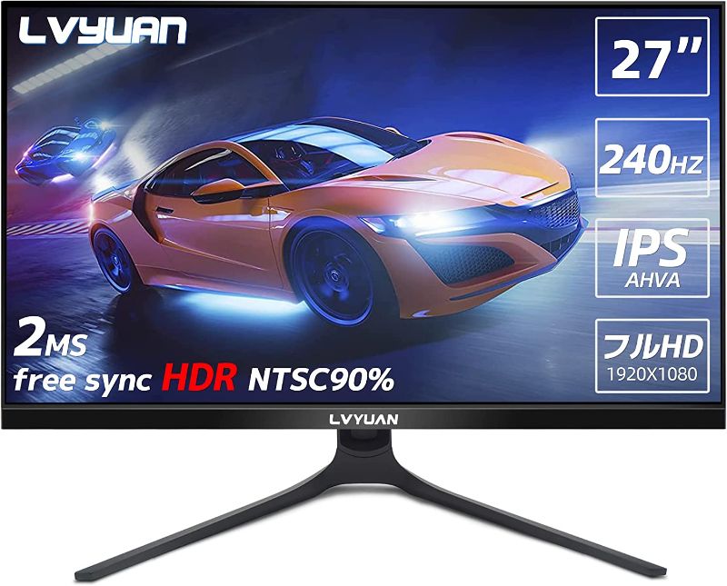 Photo 1 of NOT FUNCTIONAL SOLD FOR PARTS
LVYUAN 27-inch 1K 240HZ PC Display, PS4, PS5, Gaming Monitor, 240Hz, 27-inch, FHD Compatible, Fast IPS, Thin Panel, 240Hz