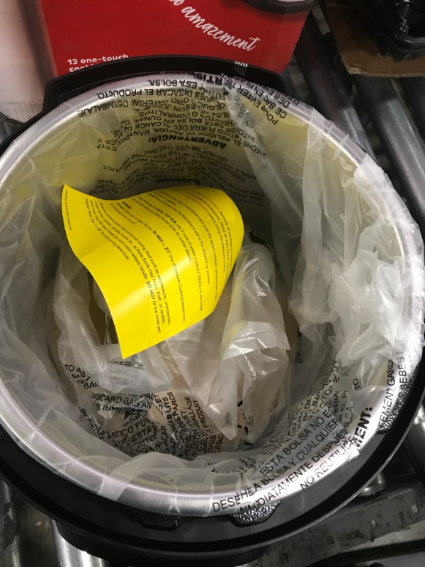 Photo 3 of Instant Pot Duo 7-in-1 Electric Pressure Cooker, Slow Cooker, Rice Cooker, Steamer, Sauté, Yogurt Maker, Warmer & Sterilizer, Includes App With Over 800 Recipes, Stainless Steel, 8 Quart 8QT Duo