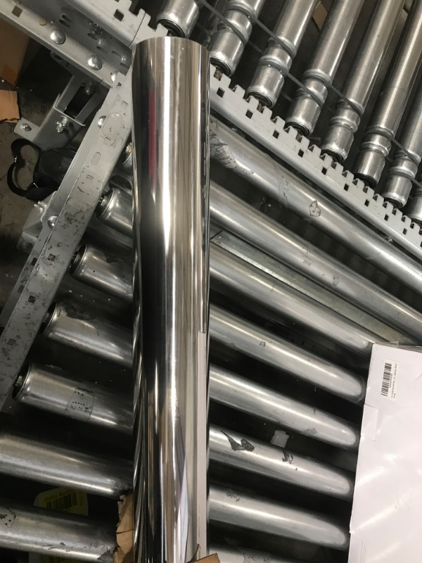 Photo 2 of FGJQEFG 3.5 Inch Straight DIY Custom Mandrel Exhaust Pipe Tube Pipe, 45 Inch Length, 3.5'' OD Mandrel Straight Pipe, T304 Stainless Steel, Universal Fitment - 1PC 3.5''OD-Straight-45''-1PC