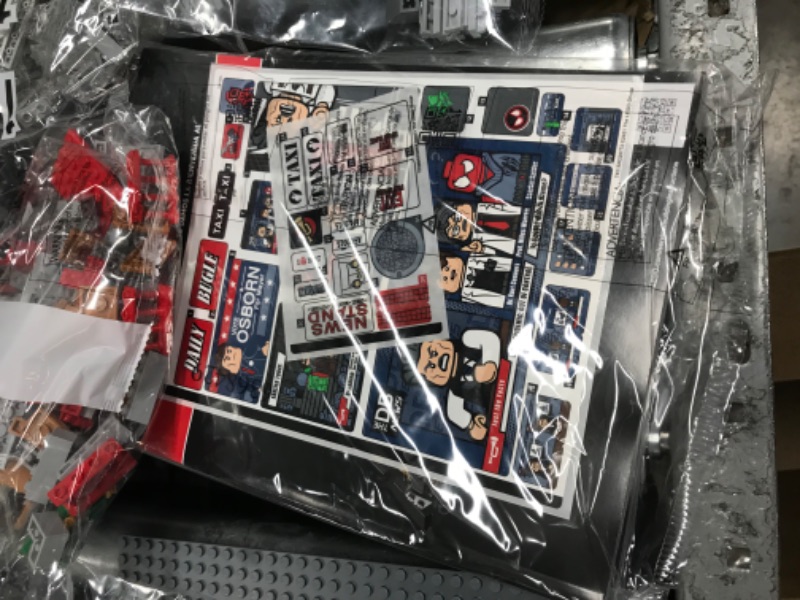 Photo 4 of **ALL BAGS(1-16), STICKERS ,AND BOOK TOO INCLUDED**
LEGO Marvel Super Heroes Daily Bugle 76178 Building Set for Adults (3772 Pieces) Frustration-Free Packaging