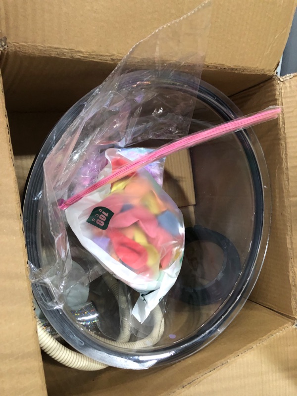 Photo 1 of Balloon Stuffing Machine DIY Balloon Expander Balloon Filling Tool Diameter 37cm/14.5" to Wrap Your Balloon Gifts for Rose Bouquet Wedding Christmas Birthday Party Gift Art
