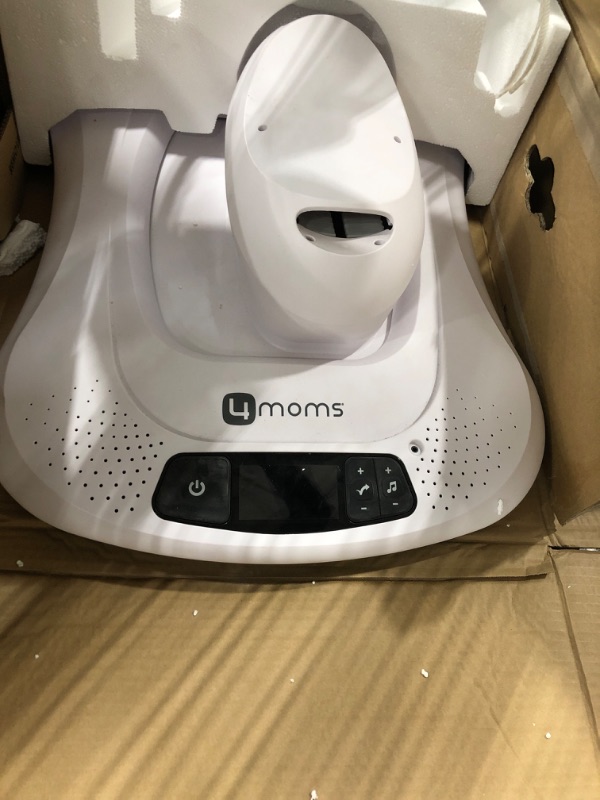 Photo 5 of 4moms mamaRoo 4 Multi-Motion Baby Swing + Safety Strap Fastener, Bluetooth Baby Swing with 5 Unique Motions, Plush Fabric, Multi